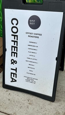 Menu photo 1 Offset Coffee Los Angeles, CA