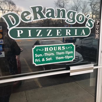 De Rango's Pizzeria - a reflection in the window - Pizza Near Me - S Milwaukee, Wisconsin De Rango's Pizzeria - a reflection in the window - Pizza Near Me - S Milwaukee, Wisconsin