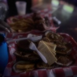 Barside Sports - Fries and chicken and some oysters