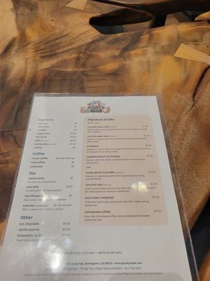 Menu photo 1 Plucky’s Cafe Burlingame, CA