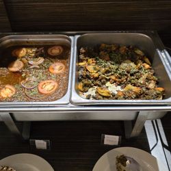 Buffet area