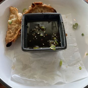 BevRidge Public - What was left of my pot stickers - Cocktail Bars Near Me - Ridgefield, Washington