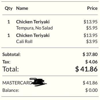 K Kitchen and Fish Day - Total for two bento boxes. - Korean Near Me - Union City, California K Kitchen and Fish Day - Total for two bento boxes. - Korean Near Me - Union City, California