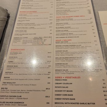 Jack Stack Barbecue - Freight House - Regular menu, January 2022 - Barbeque Near Me - Kansas City, Missouri Jack Stack Barbecue - Freight House - Regular menu, January 2022 - Barbeque Near Me - Kansas City, Missouri
