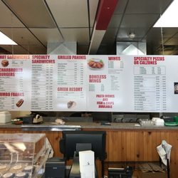 Town Talk Pizza Roast Beef & Wings - New menu board!