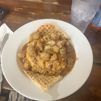 Chef Paul's Cafe - Okra and grits - Soul Food Near Me - Fresno, California Chef Paul's Cafe - Okra and grits - Soul Food Near Me - Fresno, California