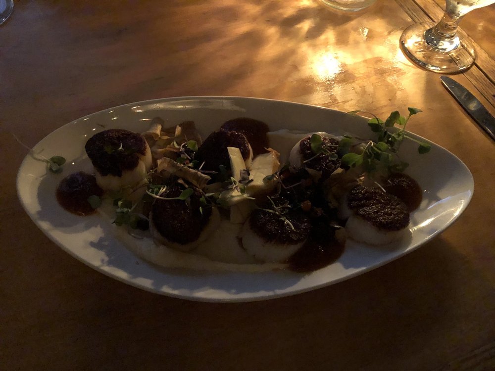 Order Pan Roasted Scallops food online from Zambra store, Asheville on bringmethat.com