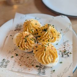 Highly Likely - Yuzu Deviled Eggs