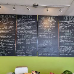 Papayas Juice Bar - Menu picture taken 7.8.22