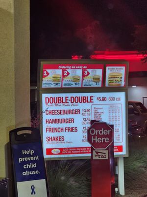 Menu photo 3 In-N-Out Burger Surprise, AZ