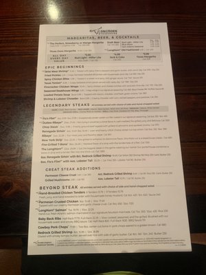 Menu photo 3 LongHorn Steakhouse Brandon, FL Menu photo 3 LongHorn Steakhouse Brandon, FL