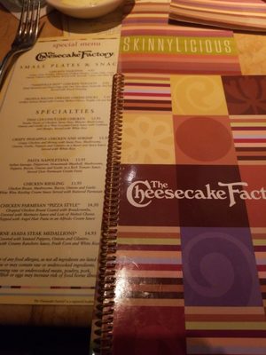 Menu photo 5 The Cheesecake Factory Houston, TX Menu photo 5 The Cheesecake Factory Houston, TX