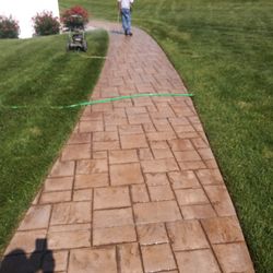 Federico Alvarez Landscaping - Stamped concrete