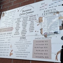 Packhouse Coffee Company - Menu
