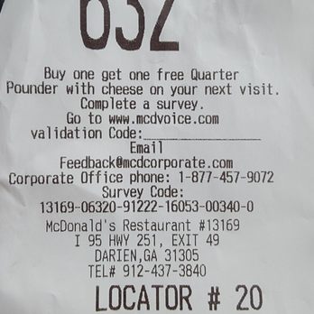 McDonald's - Address & store # - Fast Food Near Me - Darien, Georgia