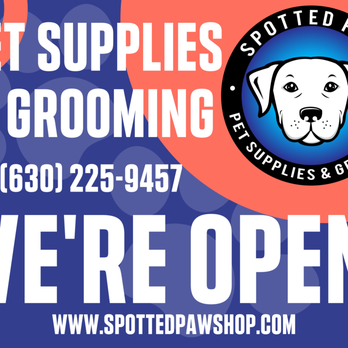 Spotted Paw Shop - We are Open for Retail and Grooming - Pet Groomers Near Me - Wheaton, Illinois Spotted Paw Shop - We are Open for Retail and Grooming - Pet Groomers Near Me - Wheaton, Illinois