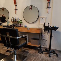 La Bella Salon - Stylist station at La Bella Salon