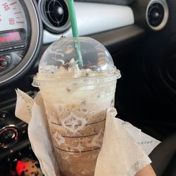 Starbucks - Peppermint Mocha Frappuccino - so good!