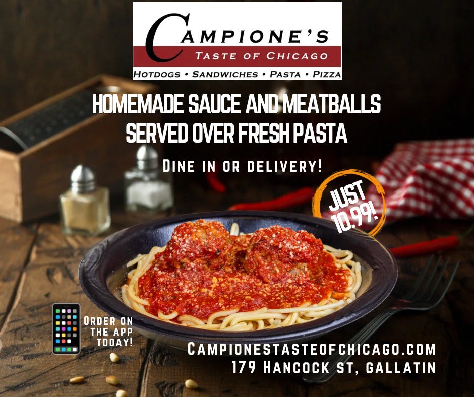 Food from Campione's Taste of Chicago
