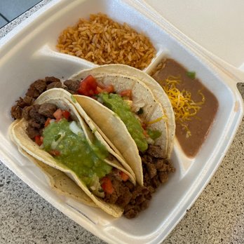 Ralbertos Mexican Food - two tacos in a styrofoam container - Mexican Near Me - Flagstaff, Arizona Ralbertos Mexican Food - two tacos in a styrofoam container - Mexican Near Me - Flagstaff, Arizona