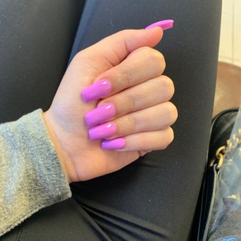 Fusion Beauty Skin & Nails - Acrylic tip with gel polish - Nail Salons Near Me - Surrey, British Columbia