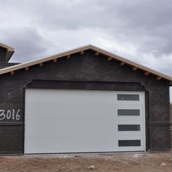 Mesilla Valley Door - FLUSH WITH STACKED GLASS
