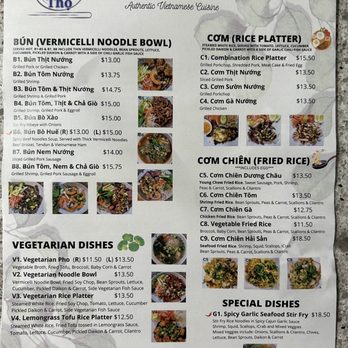 Pho Loc Tho - Menu 9/2023 - Vietnamese Near Me - Riverview, Florida