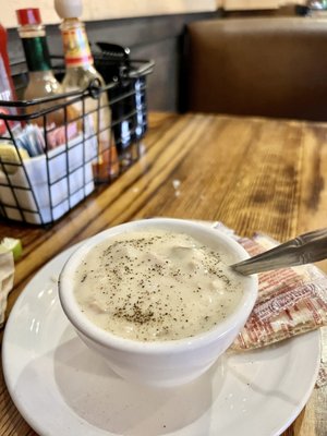 Photo of Haymaker Peoria - Peoria, AZ, US. Homemade Clam Chowder.