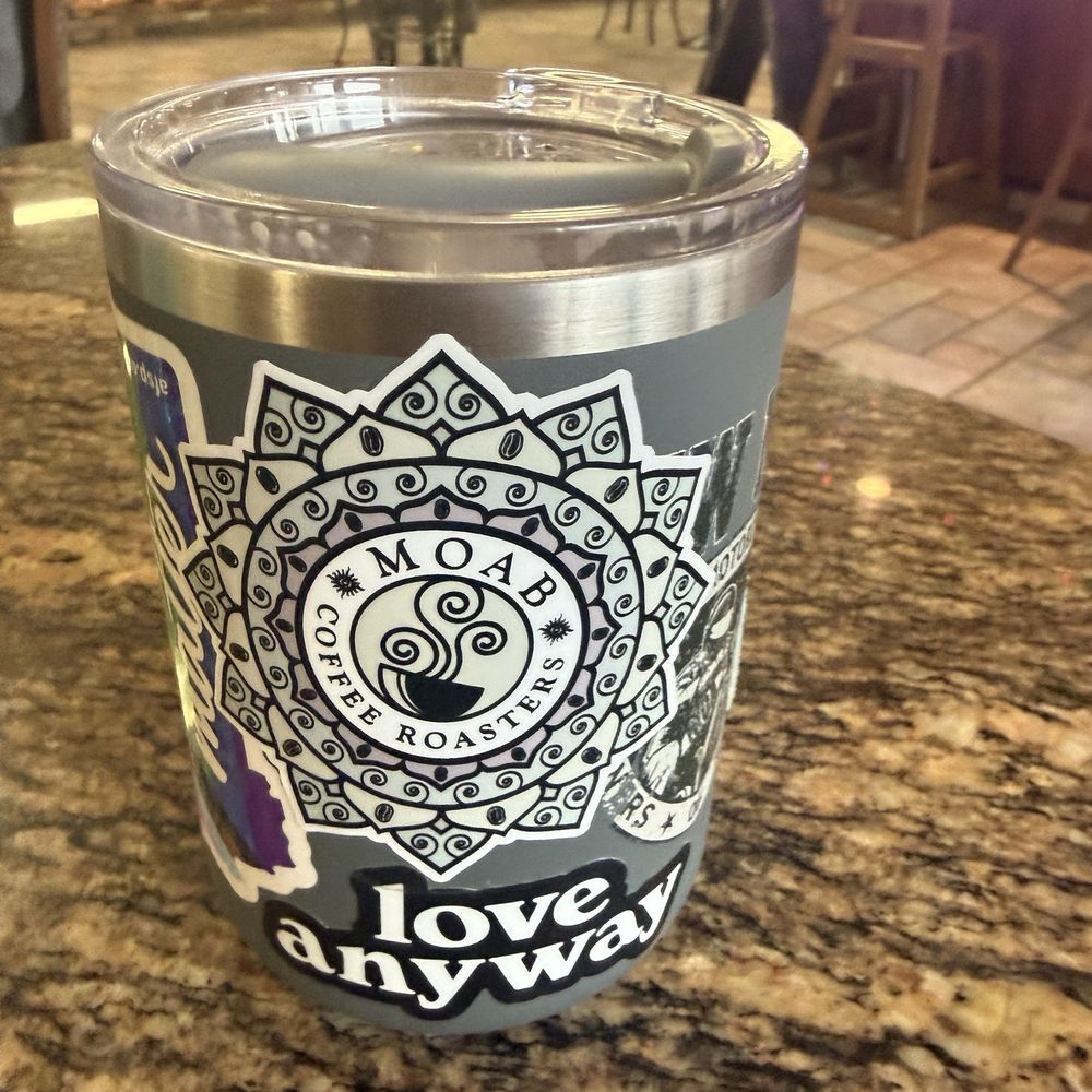 Death Valley Coffee Time - My vanilla latte. Delicious! - Coffee & Tea Near Me - Beatty, Nevada
