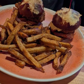 Aura - Chicken Parm slider - Cocktail Bars Near Me - Lafayette, Indiana