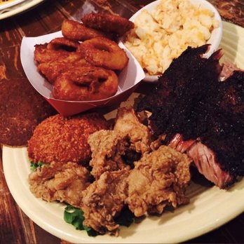 Something Different - a plate of food on a table - Barbeque Near Me - Urbanna, Virginia Something Different - a plate of food on a table - Barbeque Near Me - Urbanna, Virginia