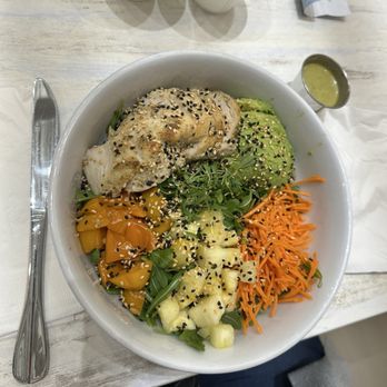Pura Vida Miami - Chicken salad - Breakfast & Brunch Near Me - Aventura, Florida Pura Vida Miami - Chicken salad - Breakfast & Brunch Near Me - Aventura, Florida