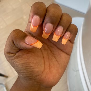 Nails Galore - French tio nails - Nail Salons Near Me - Cypress, California