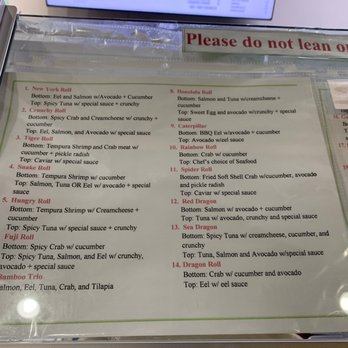 Sushi Bamboo - Sushi menu - Sushi Bars Near Me - Sioux City, Iowa Sushi Bamboo - Sushi menu - Sushi Bars Near Me - Sioux City, Iowa
