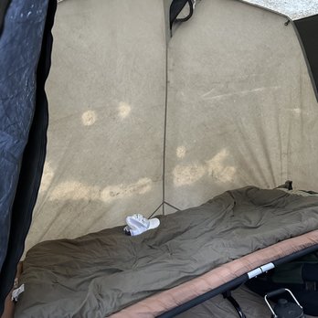 Bass Pro Shops - Moldy side wall and moldy roof - Outdoor Gear Near Me - Mesa, Arizona