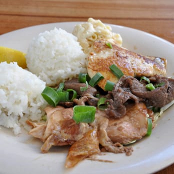 Aloha Mixed Plate - Aloha Mixed Plate - Hawaiian Near Me - Lahaina, Hawaii