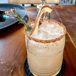 Xantolo - Grapefruit and rosemary margarita. But honestly, it smelled like sage.