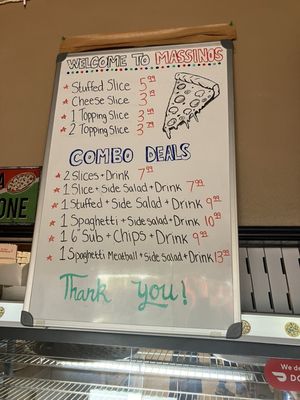 Menu photo 2 Massino's Pizzeria Arvada, CO Menu photo 2 Massino's Pizzeria Arvada, CO