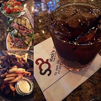 Stock's on Second - Whiskey and coke happy hour special! Strongly recommend short ribs fries!! - New American Near Me - Harrisburg, Pennsylvania Stock's on Second - Whiskey and coke happy hour special! Strongly recommend short ribs fries!! - New American Near Me - Harrisburg, Pennsylvania