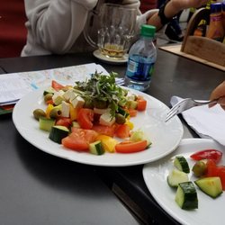 The River Terrace - Veggie and cheese salad