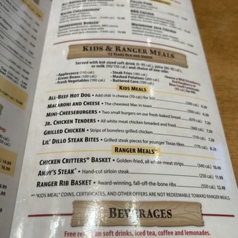 Texas Roadhouse - Menu - Steakhouses Near Me - Walpole, Massachusetts