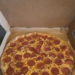 Pizza Hut - Thin pepperoni...perfect