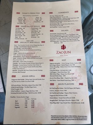 Zao Jun New Asian & Sushi by null