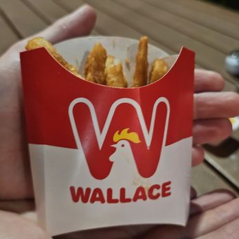 Wallace Chicken - Yummy fries ate some in the car so there is less than there should be. - Fast Food Near Me - West Covina, California Wallace Chicken - Yummy fries ate some in the car so there is less than there should be. - Fast Food Near Me - West Covina, California