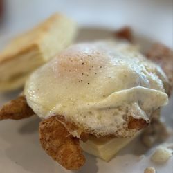 Biscuit Love - East Nasty with egg on top