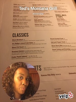Menu photo 6 Ted's Montana Grill Alexandria, VA