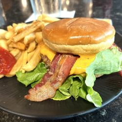 Urban Crave - Main Street burger with fries