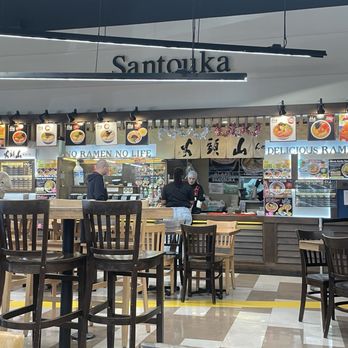 Hokkaido Ramen Santouka - Foodcourt seating area - Ramen Near Me - Irvine, California Hokkaido Ramen Santouka - Foodcourt seating area - Ramen Near Me - Irvine, California