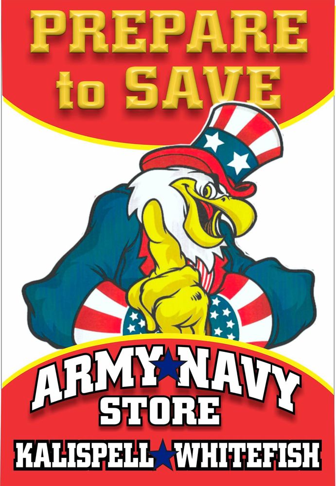MT ARMY NAVY Updated October 2024 2140 US Hwy 2 E, Kalispell