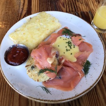 The Table - The BEST smoked salmon eggs Benedict I've ever had!!! - New American Near Me - San Jose, California The Table - The BEST smoked salmon eggs Benedict I've ever had!!! - New American Near Me - San Jose, California